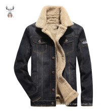 Top Quality Wholesale Quilted Custom Jacket Winter Jeans Jacket